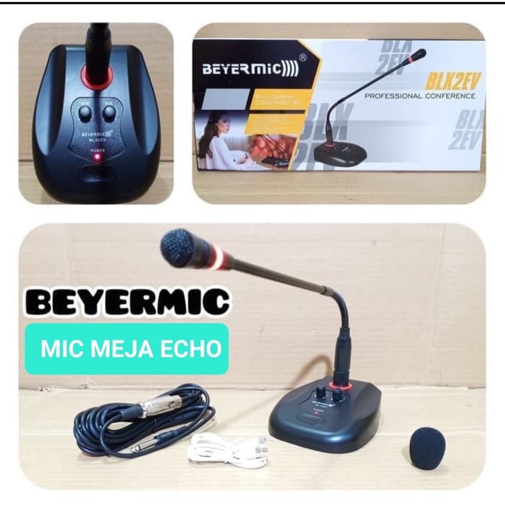 Jual G608 BEYERMIC CONFERENCE ORIGINAL MIC MEJA ECHO GEMA WIRELESS UHF ...