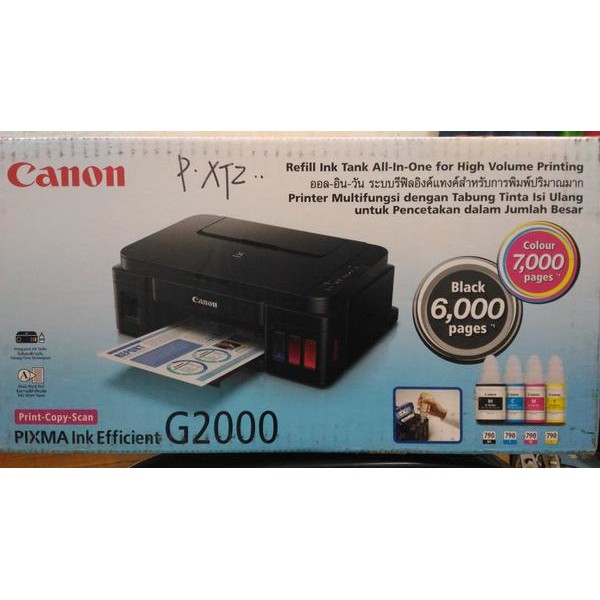 Jual Print , Scan , Copy Merk Canon Seri G2000 | Shopee Indonesia