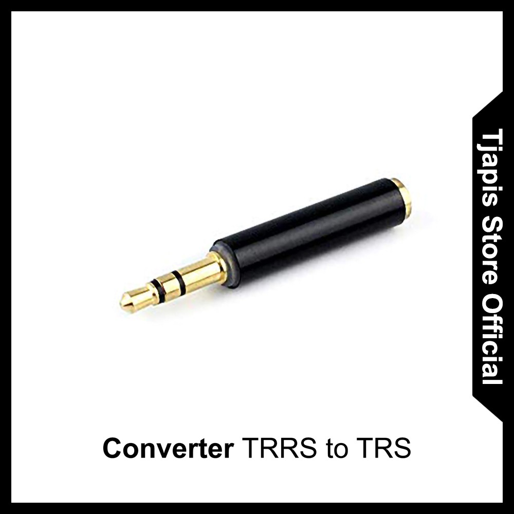 Jual CONVERTER TRRS TO TRS 4 PIN TO 3 PIN 3.5MM Shopee Indonesia
