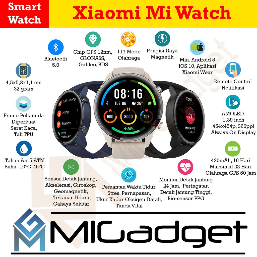 Pertama discount xiaomi watch