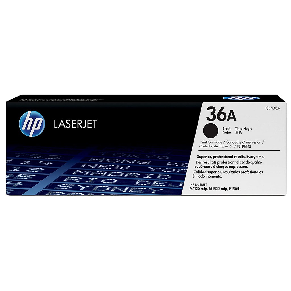 HP 36A Black Original Laserjet Toner Cartridge (2)