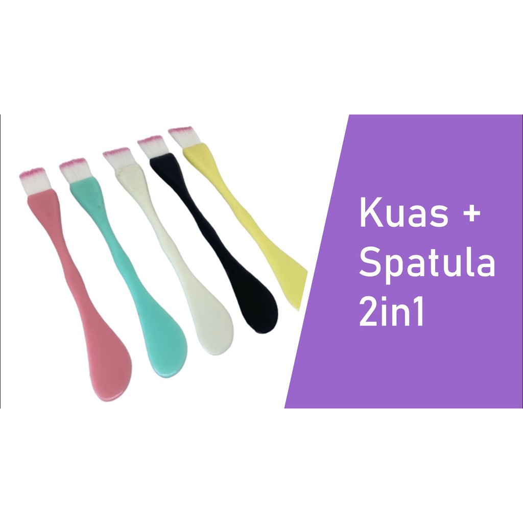 Jual Kuas Masker Wajah In Kuas Spatula Fungsi Kuas Wajah Facial Brush Shopee Indonesia