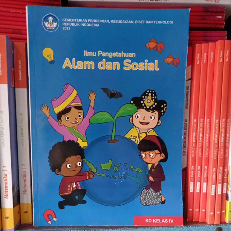 Jual buku paket ilmu pengetahuan alam dan sosial kelas 4/IV SD ...