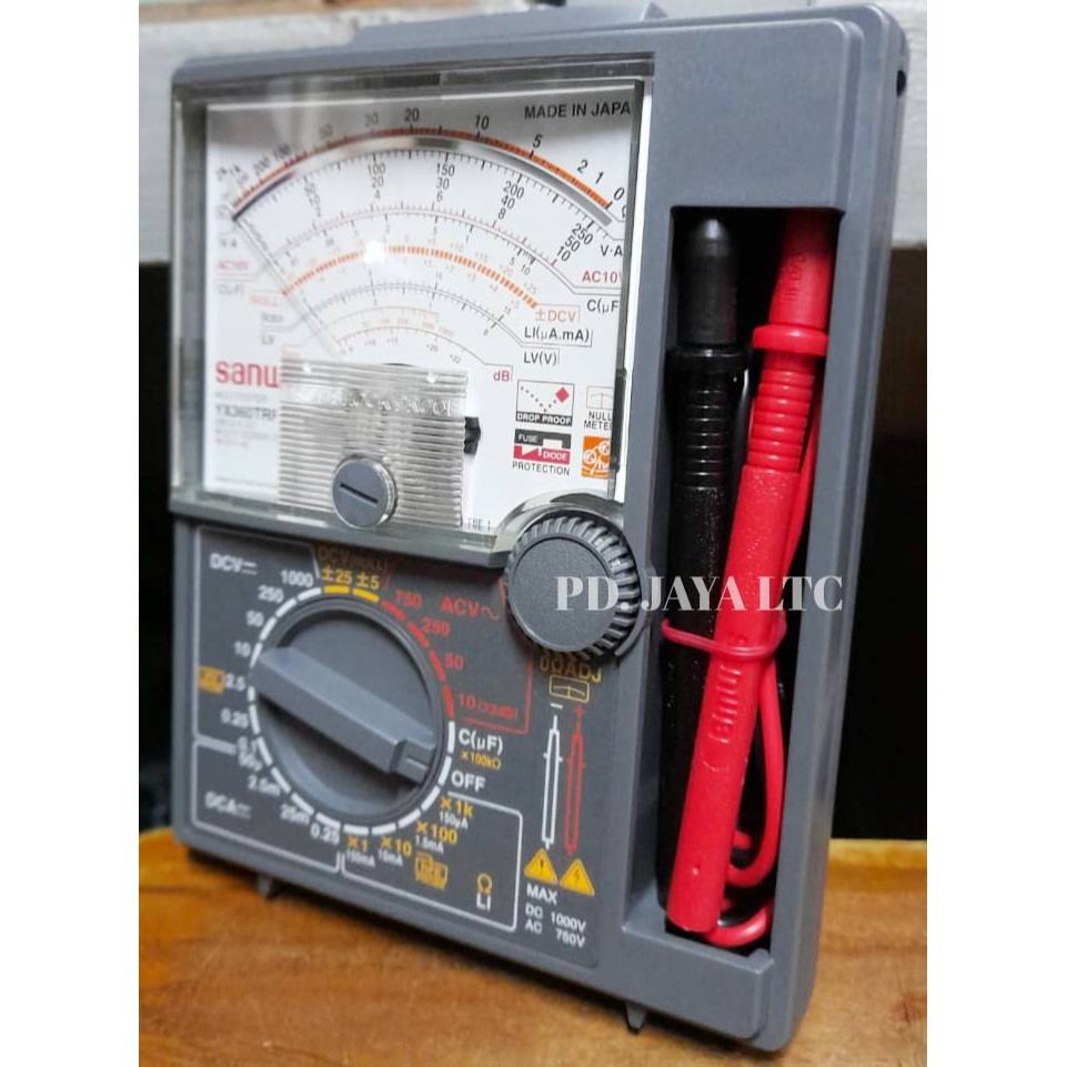 Jual Sanwa Analog Multitester YX360TRF - Analog Multimeter | Shopee