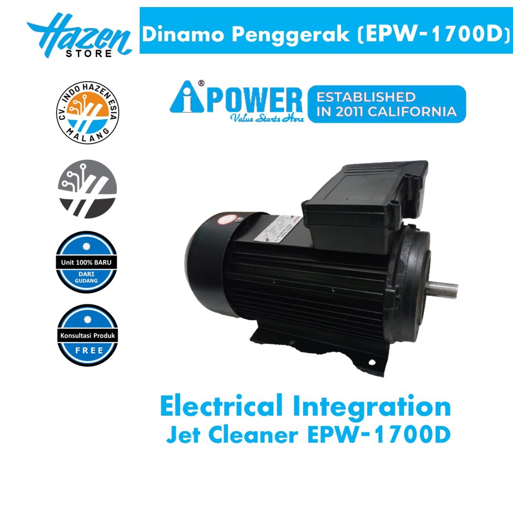 Jual Dinamo Listrik untuk Mesin Jet Cleaner AiPower Type EPW-1700D by ...
