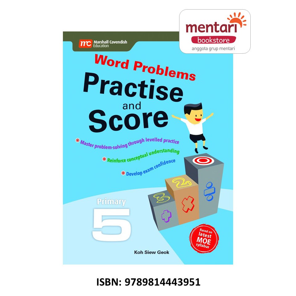 Jual Word Problems Practice And Score | Buku Latihan Matematika SD ...