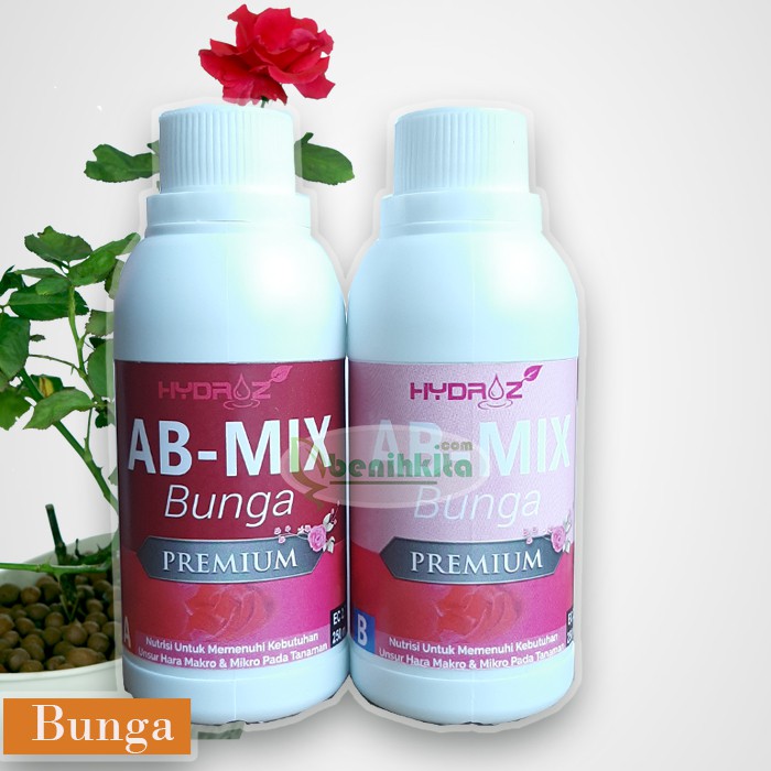 Jual Pupuk-Nutrisi Hidroponik AB Mix Bunga 250ml (Hydroz) | Shopee ...