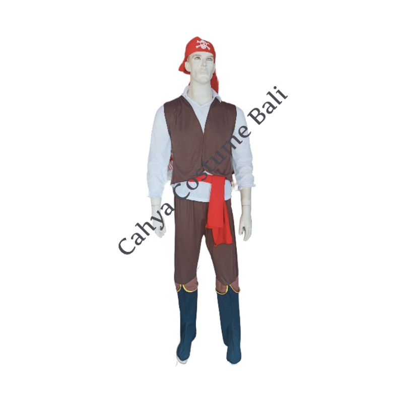 Jual Pirate Costume kapten bajak laut pria dewasa | Shopee Indonesia
