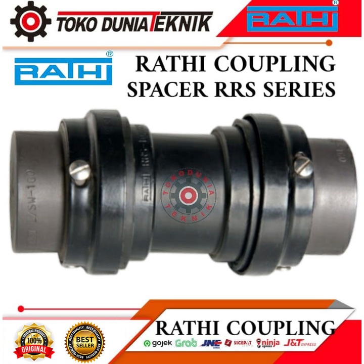 Jual RATHI RRS-190 SPACER 18 MAX BORE 60MM RATHI COUPLING COMPLETE SET ...