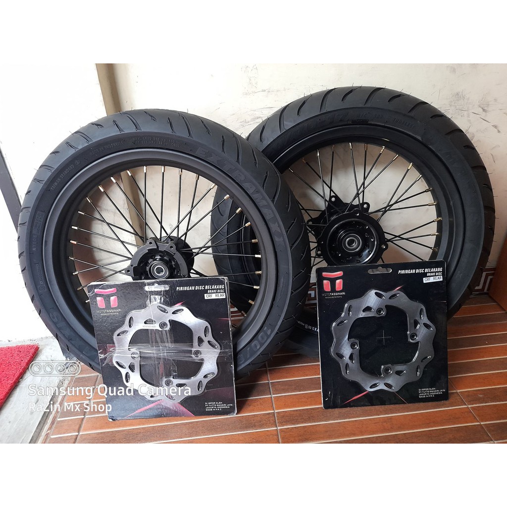 Jual Wheelset Roda Set Velg Set Ban Set SUMO Supermoto Ring 17 PNP ...