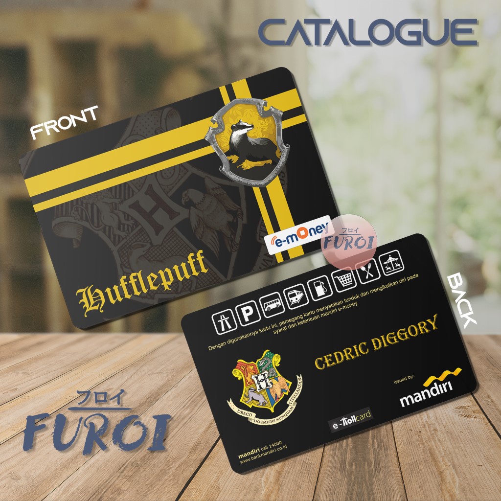 Jual Custom Flazz BCA | Custom Emoney Mandiri | Harry Potter | Hogwarts ...