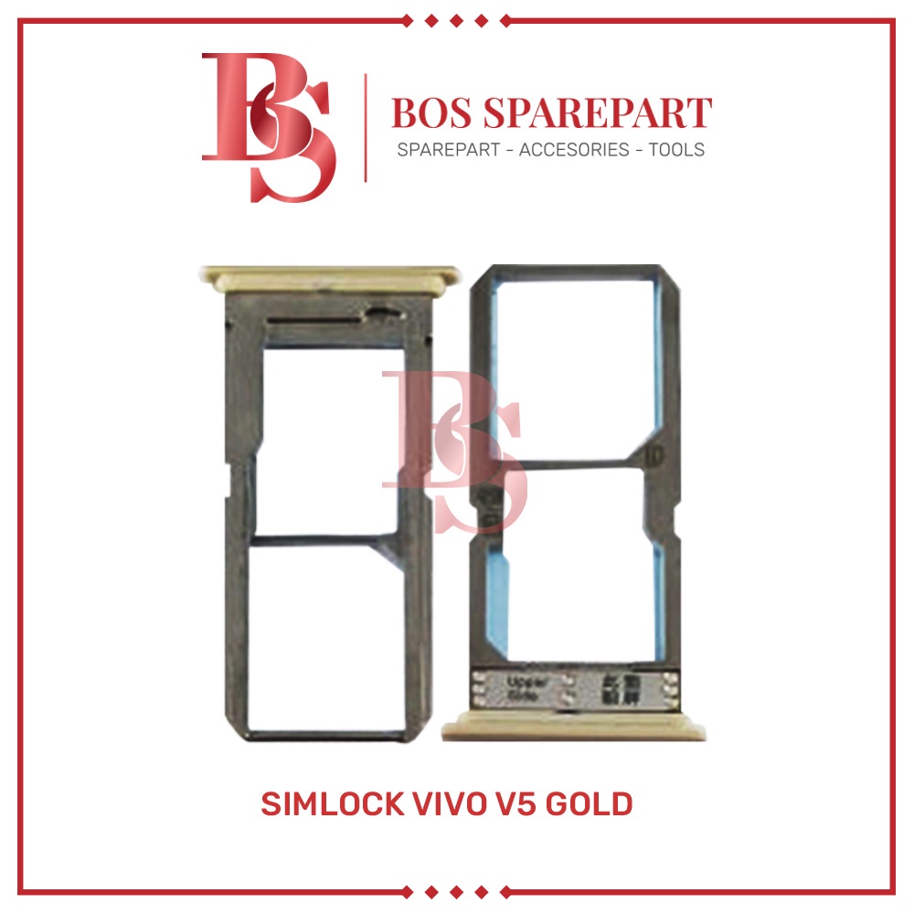 Jual SIMLOCK VIVO V5 GOLD / SIMTRAY / TEMPAT KARTU | Shopee Indonesia