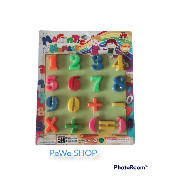 Jual Magnetic Number/Angka Magnet | Shopee Indonesia