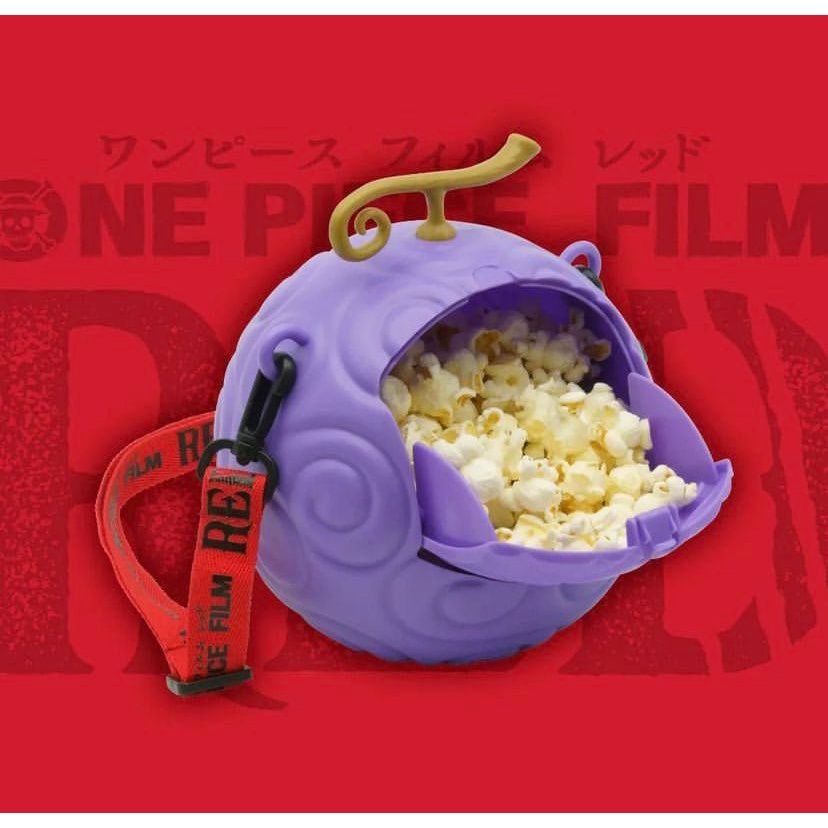 ONE PIECE Devil Fruit Popcorn Bucket ONE PIECE film RED UTA