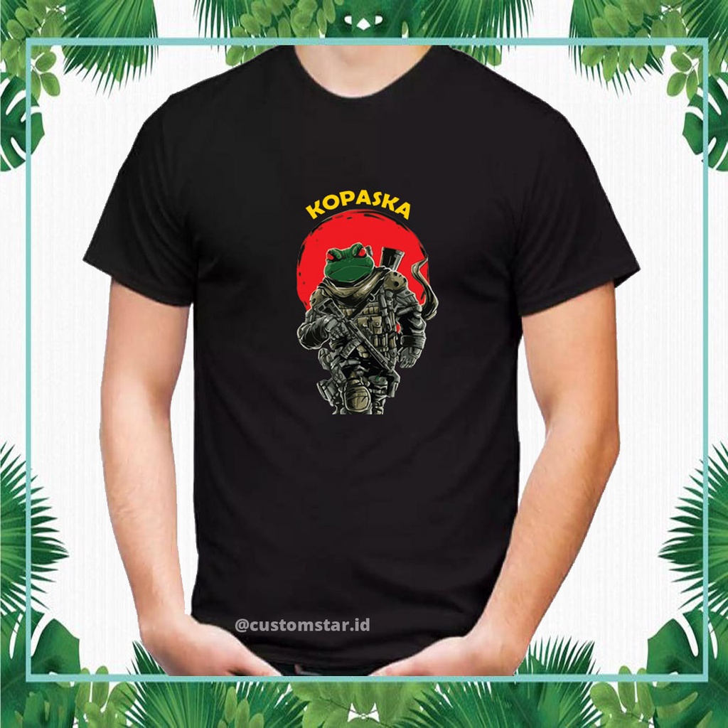 Jual Kaos Kopaska Tni Al Komando Pasukan Katak Angkatan Laut Shopee