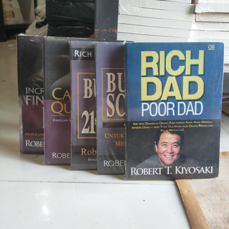 Jual Buku Rich Dad Poor Dad - Cashflow Quadrant - Financial IQ - The ...