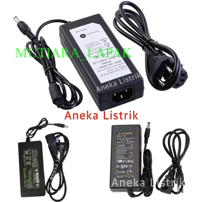 Jual Adaptor Dc V A A Murni Trafo Power Supply Untuk Lampu Strip All Cctv Dvr Hdd Adp Psu