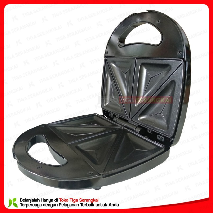 Jual Mayaka Pemanggang Roti Jepit Sandwich Bread Toaster Maker SM-8803 ...