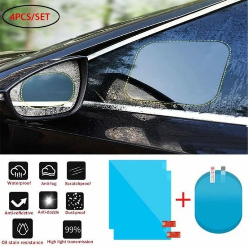 Jual Paket lengkap Stiker Kaca Spion dan Jendela Mobil Air Anti Embun ...
