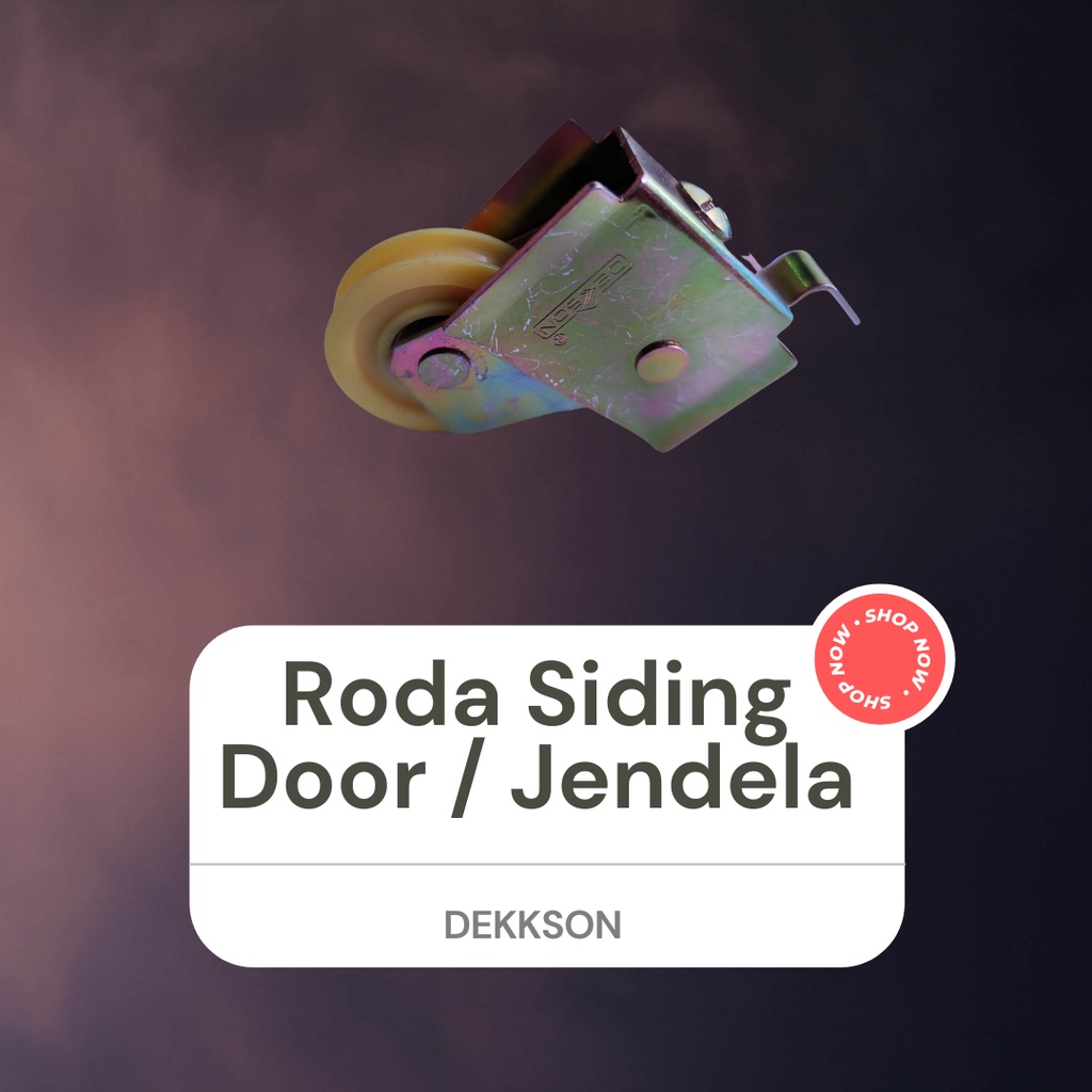 Jual Roda Sliding Door Roda Jendela Geser Roda Sliding Jendela Dekkson Shopee Indonesia 8165