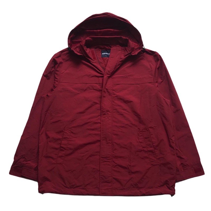 Maroon hot sale parka jacket