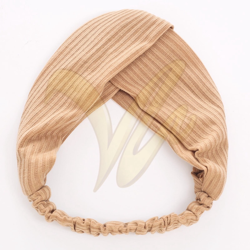 Jual Headband Polos Salur Bandana Simpul Ala Korea Victoria House Shopee Indonesia 