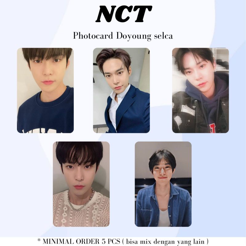 Jual PHOTOCARD NCT DOYOUNG SELCA Shopee Indonesia