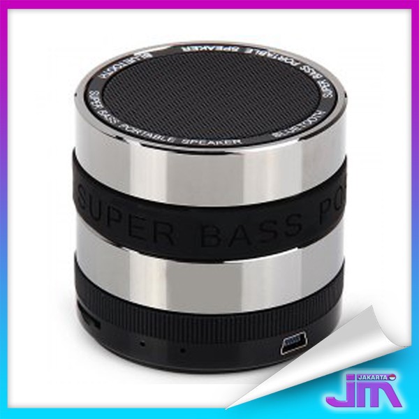 Jual Mini Metal Super Bass Portable Bluetooth Speaker S302 Shopee