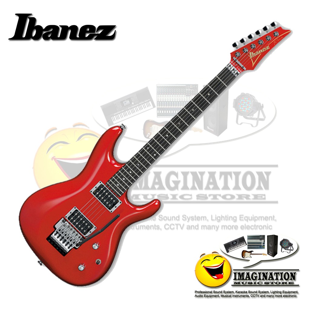 Jual Ibanez JS1200 Joe Satriani Guitar in Candy Apple | Shopee Indonesia