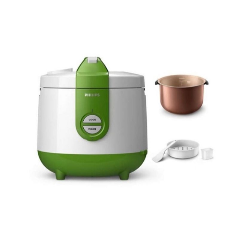 Jual PHILIPS 2L Rice cooker HD3119/30 - 400Watt, Penanak Nasi Analog ...