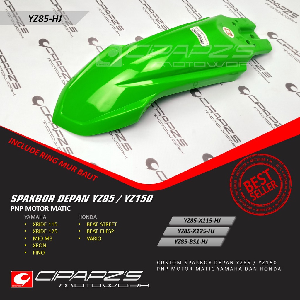 Jual Spakbor Depan Yz Yz Pnp Matic Spakbor Depan Xride Shopee Indonesia