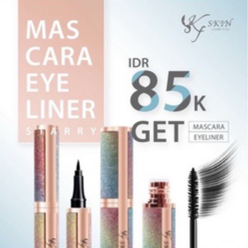 Jual MASCARA dan Eyeliner KF SKIN/MASCARA KF SKIN/EYELINER KF SKIN Shopee Indonesia
