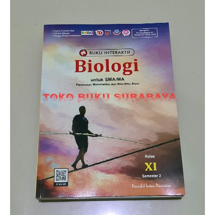 Jual Buku LKS PR Interaktif Intan Pariwara SMA Biologi Kelas XI, 11 ...