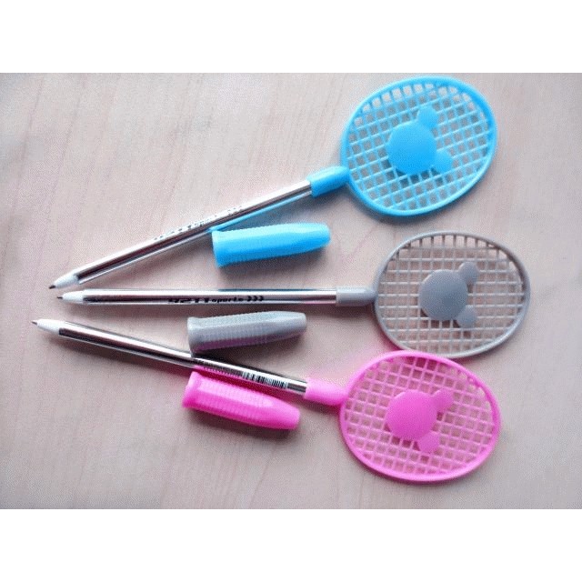 Jual Pulpen Berbentuk Raket Bulutangkis dengan Kepala Mickey Mouse ...