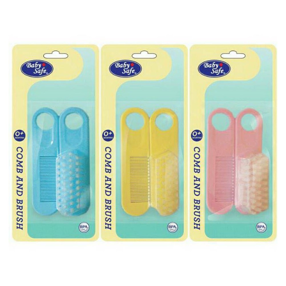 Jual Jessen Baby Safe Babysafe Bd Comb And Brush Sisir Dan Sikat