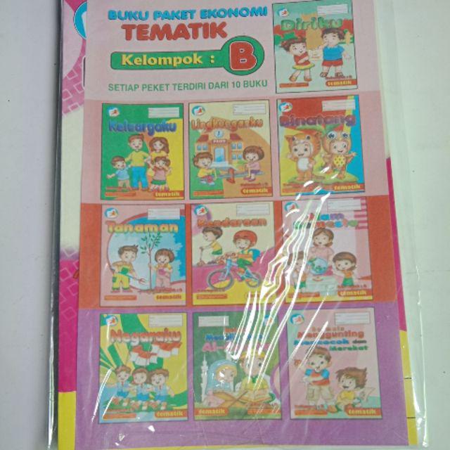 Jual [ART. W69A] Buku Paket Ekonomi Isi 10 Buku TEMATIK Kelompok A ...