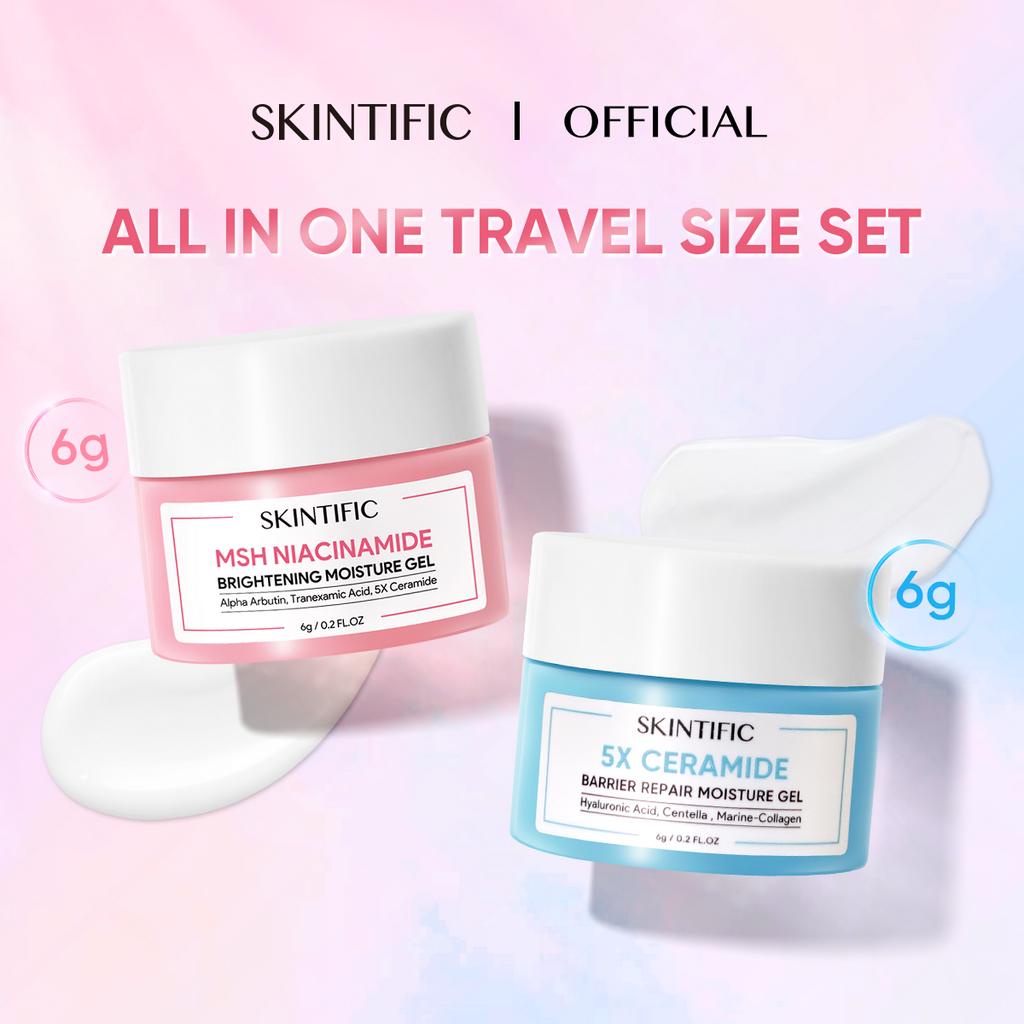 Jual [Travel size] SKINTIFIC Glow & Moisturizer Duo MSH Niacinamide