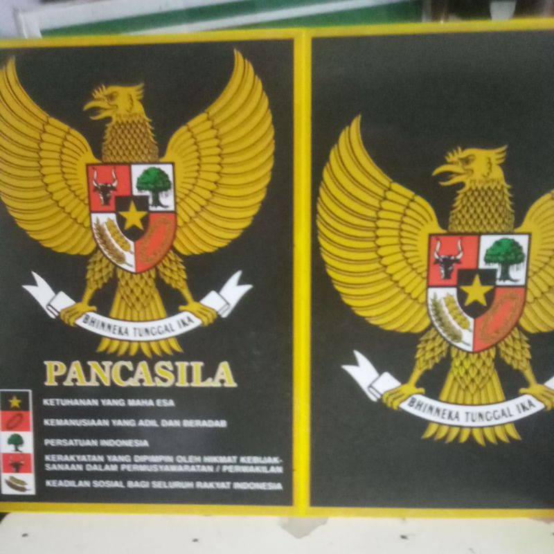 Jual Poster Garuda Pancasila 2 Gambar Shopee Indonesia 4338