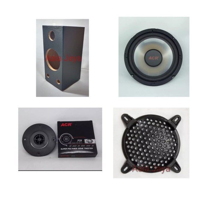 Jual Spesial Paket Combo Acr 630W & Box Speaker 6 Inch & Tweeter Acr ...