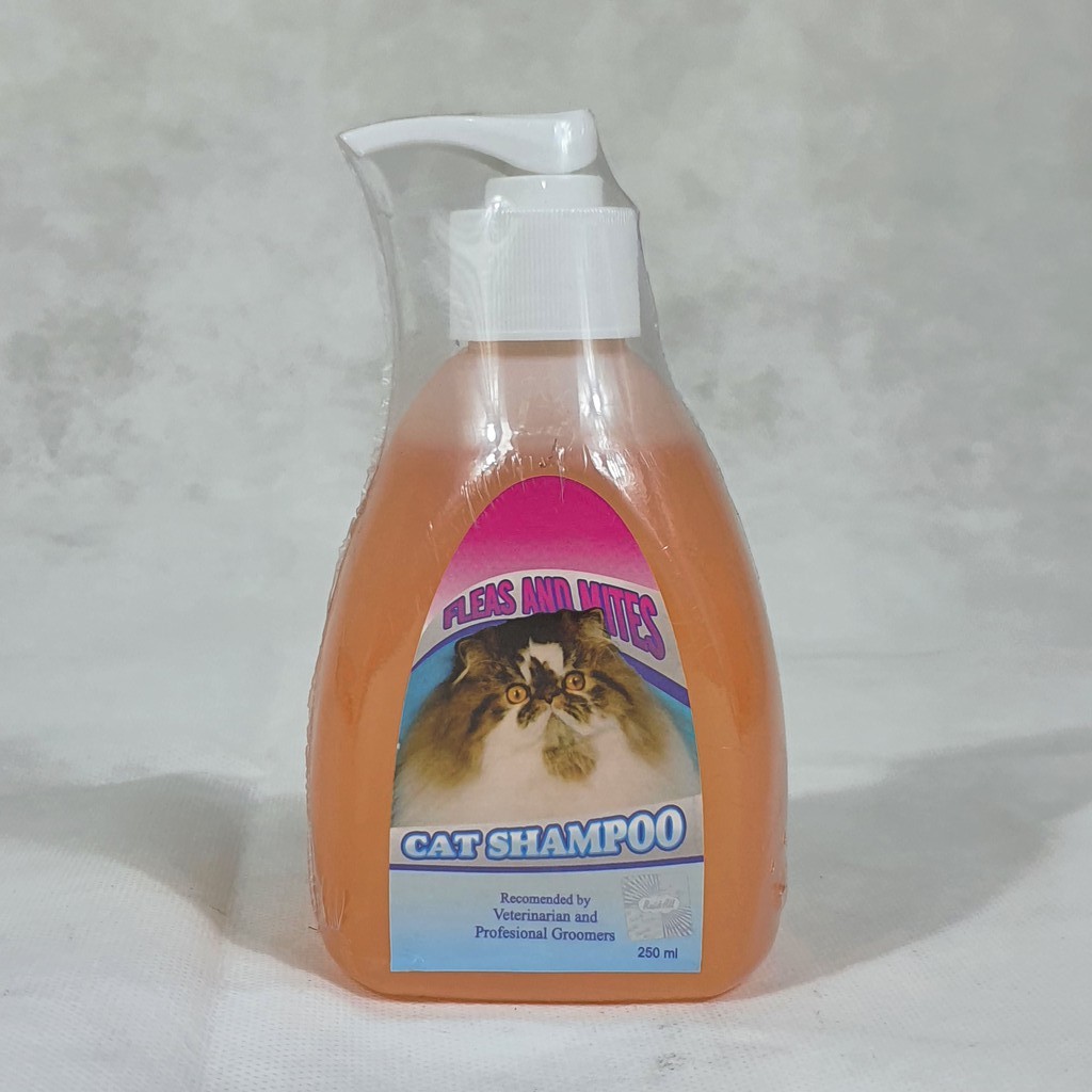 Cat Flea And Mite Shampoo With Aloe Vera Reference: Jual Fleas And Mites Cat Shampoo 250Ml