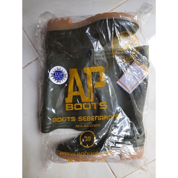 Jual AP Boots 9506 Hijau Size 37-42/Sepatu AP Boots Original | Shopee ...