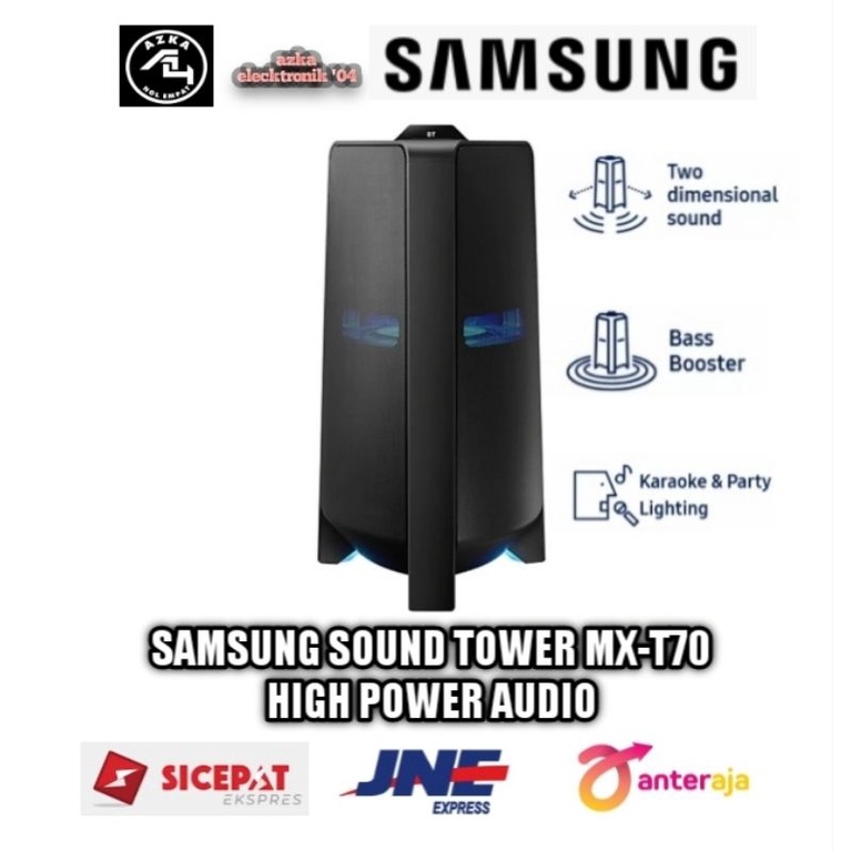 Jual SAMSUNG SOUND TOWER MX-T70 HIGH POWER AUDIO | Shopee Indonesia