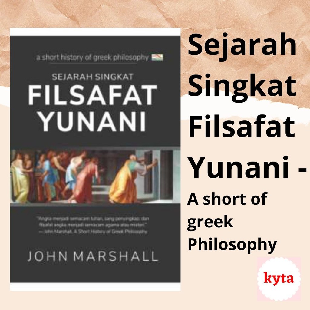 Jual Sejarah Singkat Filsafat Yunani Shopee Indonesia