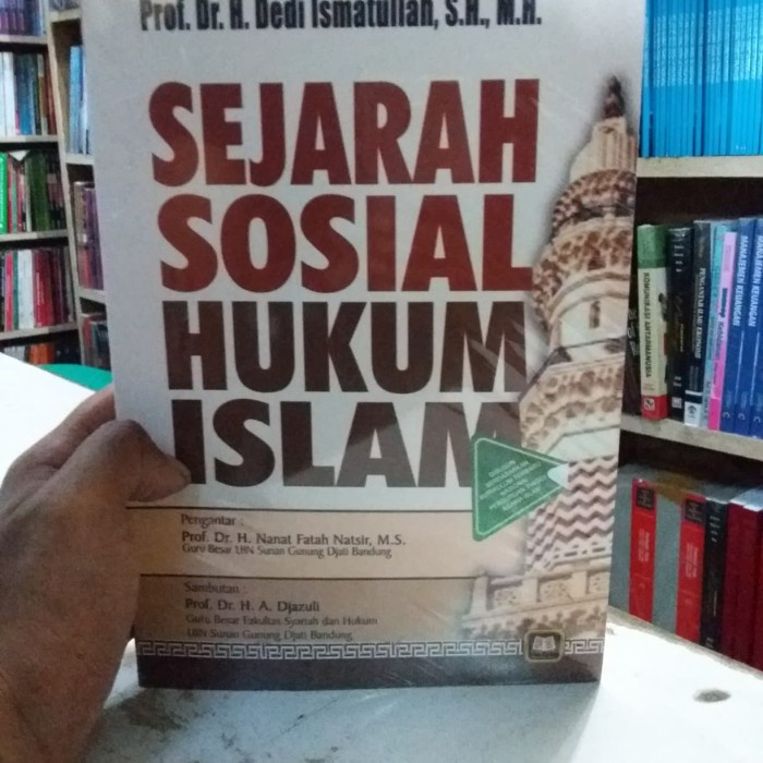 Jual Buku Sejarah Sosial Hukum Islam - Dedi Ismatullah | Shopee Indonesia