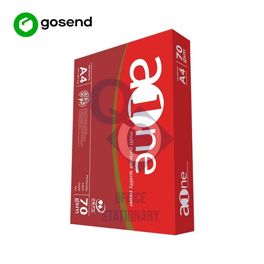 Jual Kertas HVS AONE A4 70 GSM 1 Rim | Shopee Indonesia