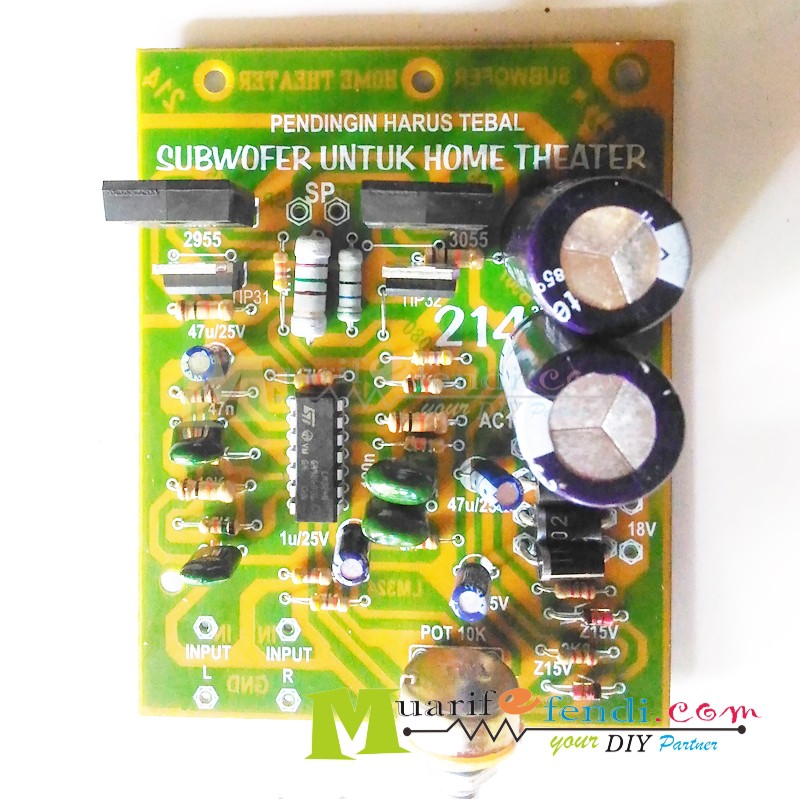Jual Kit Subwoofer Power Amplifier