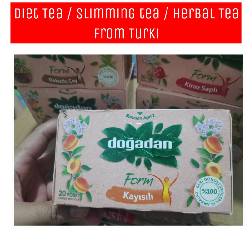 Jual Turkish slimming tea, teh diet turki, teh buah turki, dogadan form ...