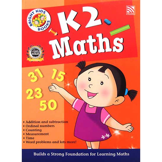Jual BUKU LATIHAN K2 Maths Workbook Bright Kids Books (Kindergarten 2 ...