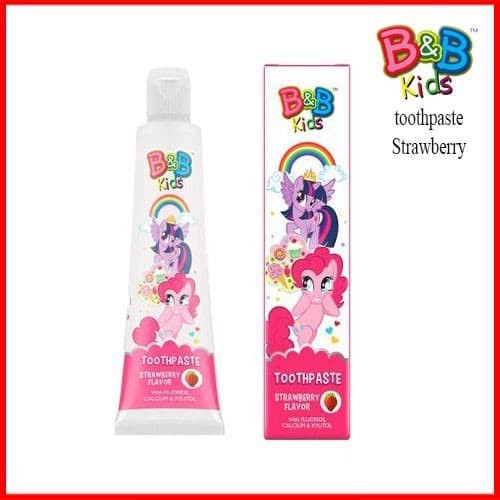 Jual B&B KIDS TOOTHPASTE/PASTA GIGI ANAK-ANAK STRAWBERRY FLAVOR 50G ...