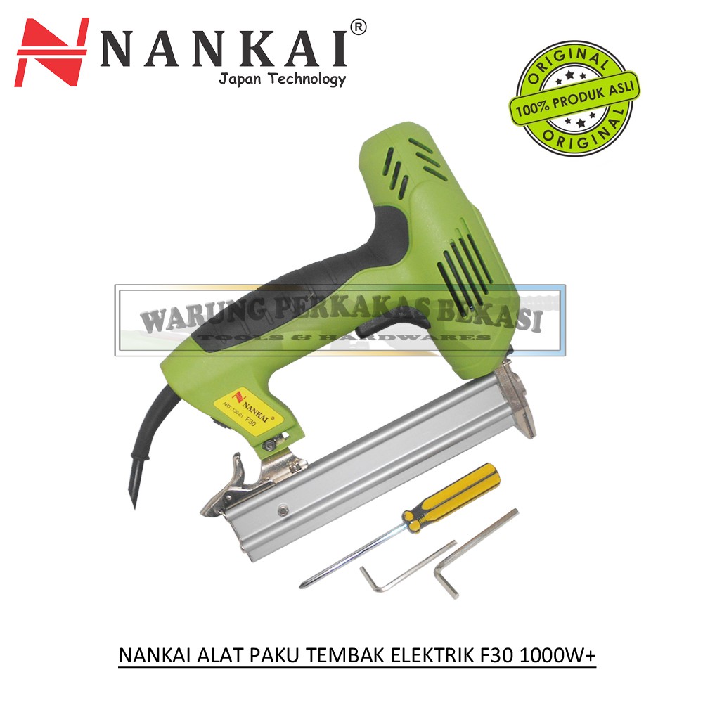 Jual Nankai Alat Tembak Paku Listrik Air Nailer Elektrik F Model Isi Stapler Lurus F F F